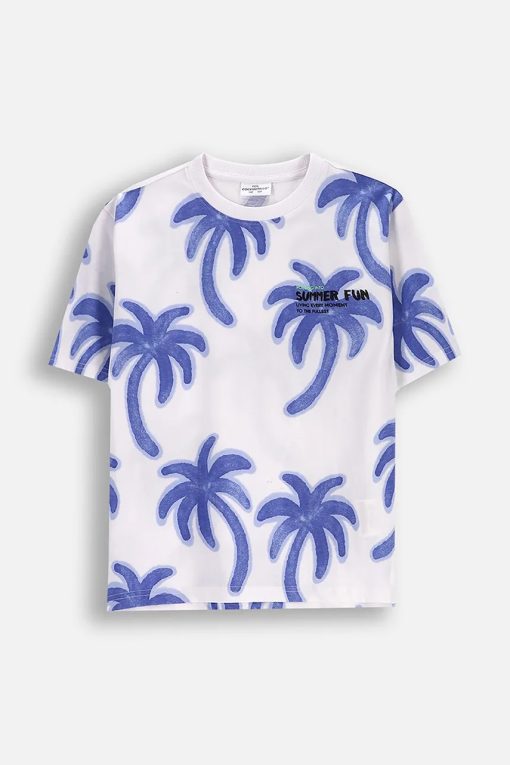 Coccodrillo tricou culoarea alb