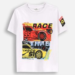 Coccodrillo tricou culoarea alb