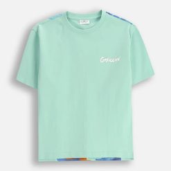 Coccodrillo tricou culoarea turcoaz