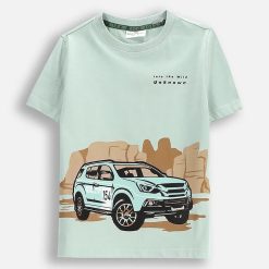 Coccodrillo tricou culoarea turcoaz