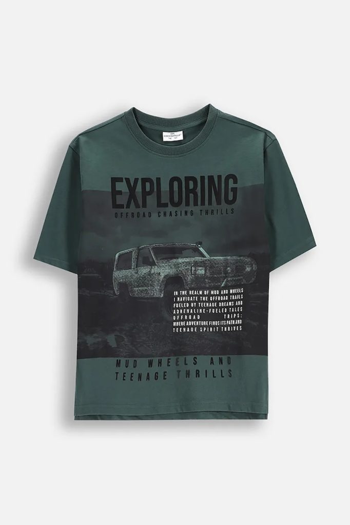 Coccodrillo tricou culoarea verde