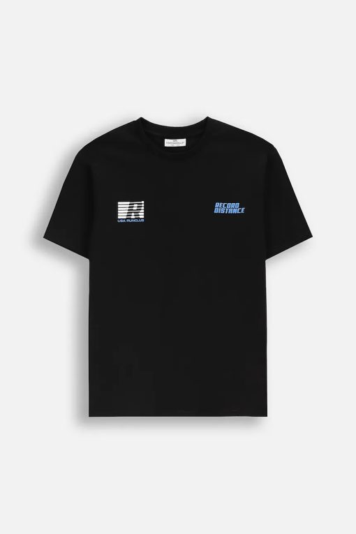 Coccodrillo tricou de bumbac pentru copii culoarea negru