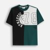 Coccodrillo tricou de bumbac pentru copii culoarea verde