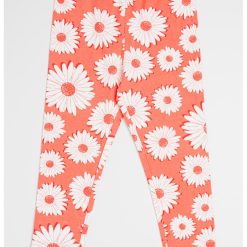 Colanti cu talie medie si model floral-FETE/IMBRACAMINTE/Blugi-IMBRACAMINTE/Blugi