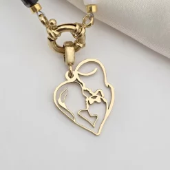 Colier Noua Familie - Inima cu Mama