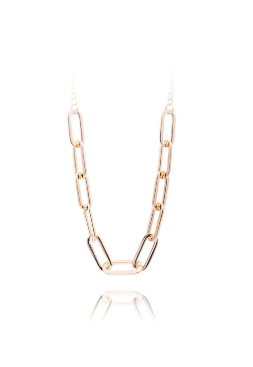 Colier placat cu aur-FEMEI/GENTI SI ACCESORII/Bijuterii-GENTI SI ACCESORII/Bijuterii