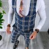 Compleu barbati Vesta + Pantaloni B4228 P19-2.1-Costume barbati > Compleuri barbati