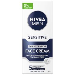Crema de fata  Sensitive pentru ten sensibil - 75ml-BARBATI/INGRIJIRE COSMETICA/Produse cosmetice-INGRIJIRE COSMETICA/Produse cosmetice