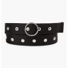 Curea textila cu nituri-FEMEI/GENTI SI ACCESORII/Curele-GENTI SI ACCESORII/Curele