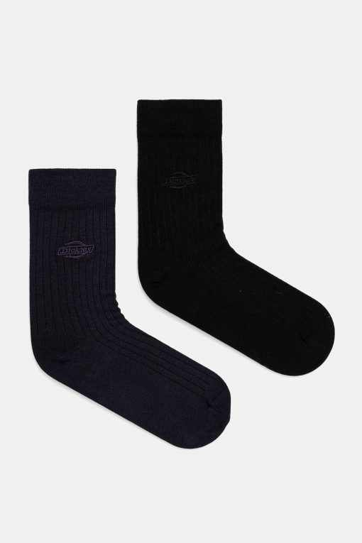 Dickies șosete 2-pack culoarea negru