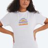 Ellesse tricou din bumbac culoarea alb SGJ11887-WHITE-Tricouri