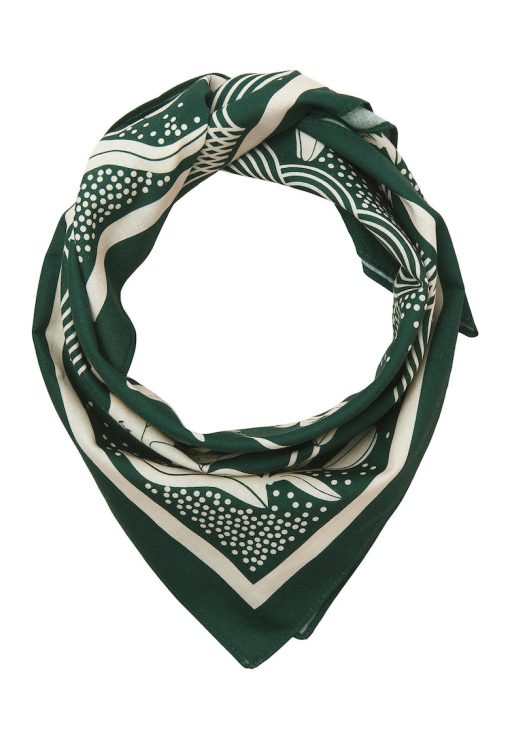 Esarfa barbati -  verde - material textil-BARBATI/GENTI SI ACCESORII/Papioane si cravate-GENTI SI ACCESORII/Papioane si cravate