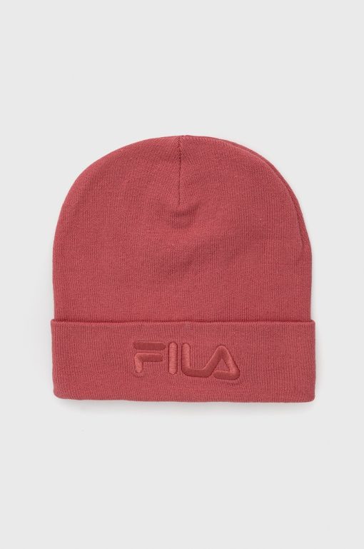 Fila Căciulă culoarea violet-Căciuli şi şepci