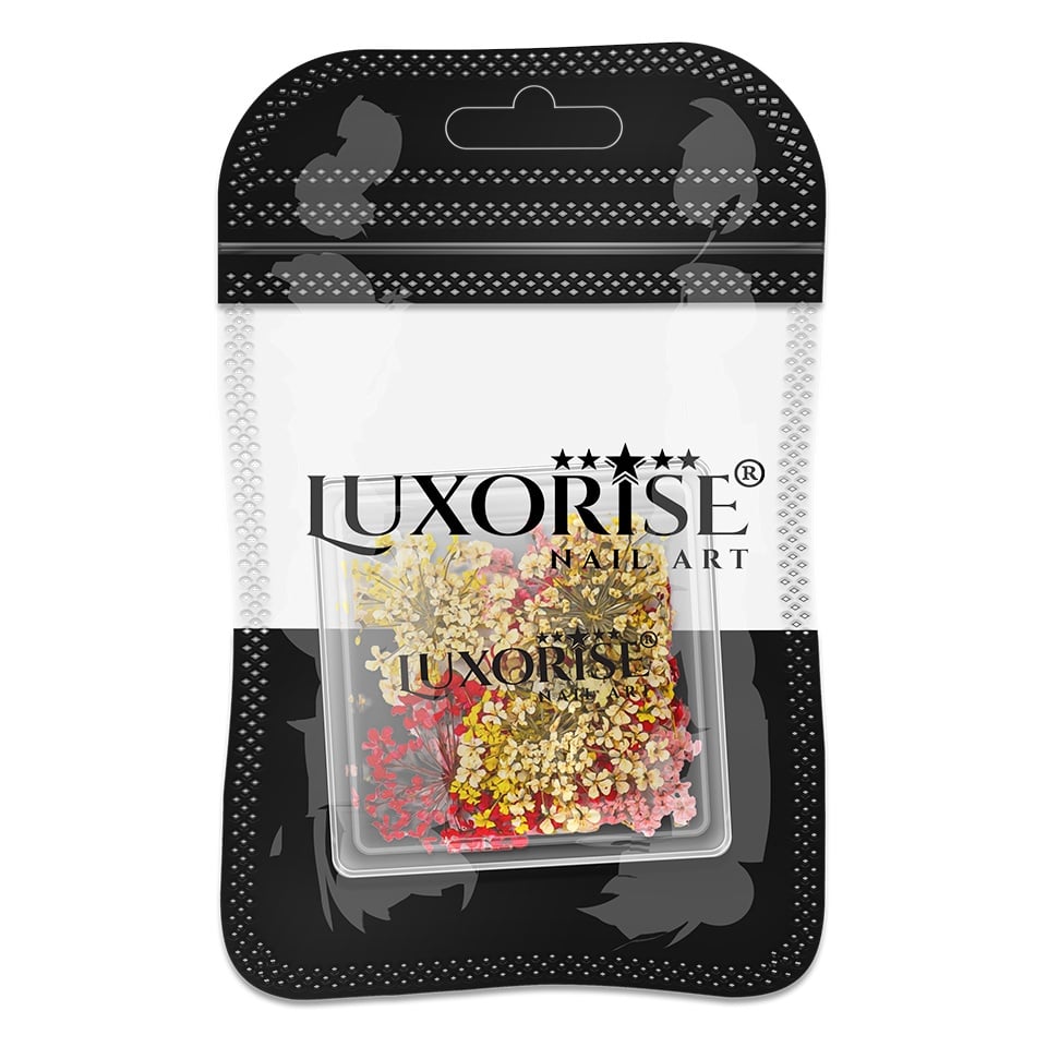 Flori Uscate Unghii LUXORISE Mystic Flowers 1