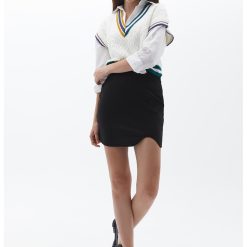 Fusta cu terminatie rotunjita-FEMEI/IMBRACAMINTE/Fuste-IMBRACAMINTE/Fuste