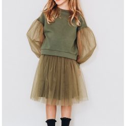 Fusta din tul cu talie elastica-FETE/IMBRACAMINTE/Fuste-IMBRACAMINTE/Fuste