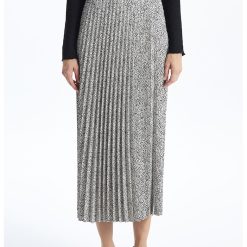 Fusta lunga cu model plisat-FEMEI/IMBRACAMINTE/Fuste-IMBRACAMINTE/Fuste