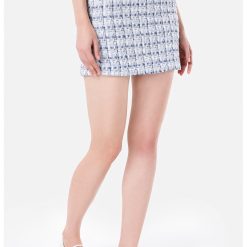 Fusta mini din tuid-FEMEI/IMBRACAMINTE/Fuste-IMBRACAMINTE/Fuste