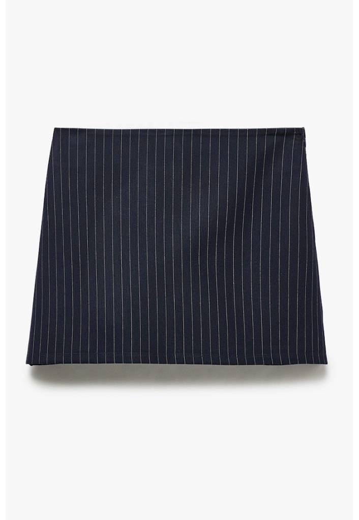 Fusta-pantalon cu model cu dungi discrete-FEMEI/IMBRACAMINTE/Pantaloni si colanti-IMBRACAMINTE/Pantaloni si colanti