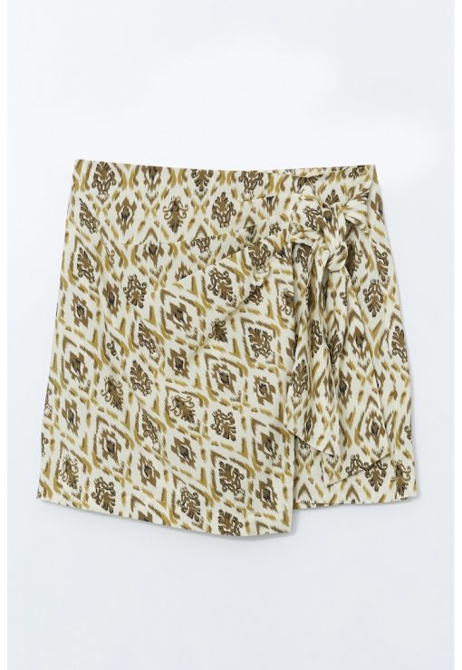 Fusta-pantalon cu model petrecut-FEMEI/IMBRACAMINTE/Fuste-IMBRACAMINTE/Fuste