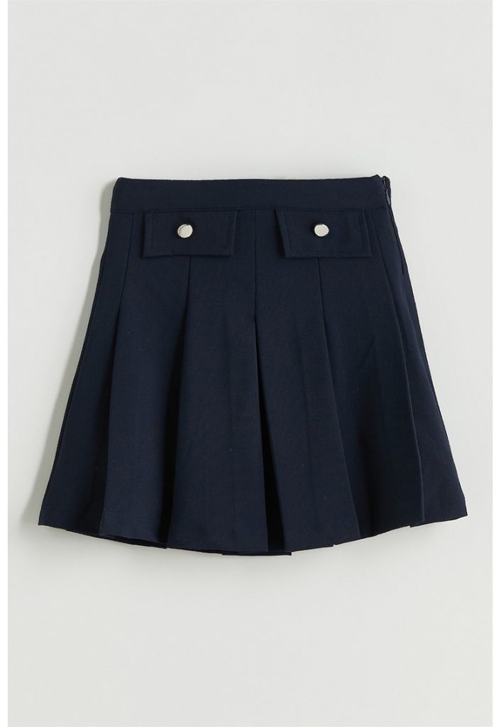 Fusta-pantalon scurta cu pliuri-FETE/IMBRACAMINTE/Sorturi-IMBRACAMINTE/Sorturi