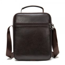 Geanta barbati Alin GT954 piele naturala model maro inchis 5