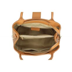 Geanta dama Alissa GT901 piele naturala model dark taupe 5