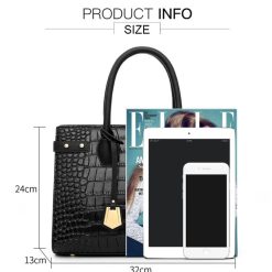 Geanta dama Delphine GT2426 Negru 6