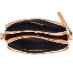 Geanta dama GT2671 Fosca piele naturala Maro 3