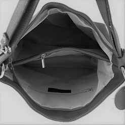 Geanta dama Lorella GT573 piele naturala model negru 4