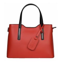 Geanta dama Maila GT1553 piele naturala rosunegru 3