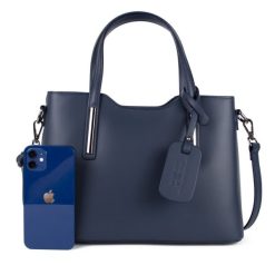 Geanta dama Maila GT714 piele naturala albastru inchis 6