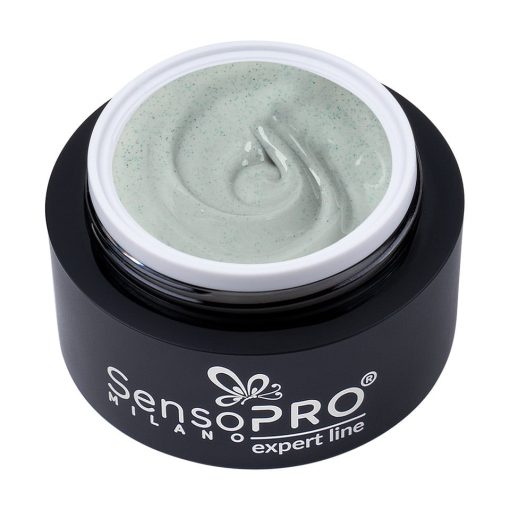 Gel Colorat UV SensoPRO Milano Expert Line - Echanted Emerald 5ml-Geluri UV > Geluri UV Colorate cu Sclipici