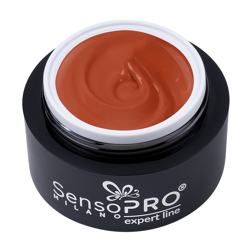 Gel Colorat UV SensoPRO Milano Expert Line Roasted Red 5ml 1
