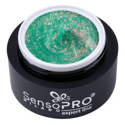 Gel Constructie Unghii Expert Line SensoPRO Milano - Crystal Turquoise 30ml-Geluri UV > Geluri UV Constructie