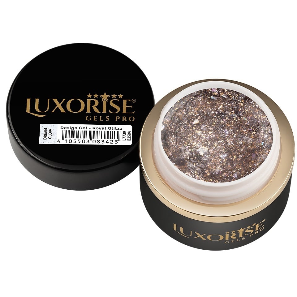 Gel Design 3D LUXORISE Royal Glitz Dream Glow 5ml 2
