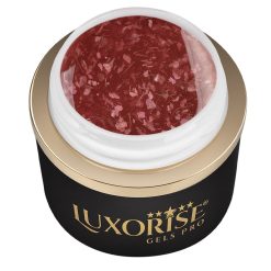 Gel UV Constructie Unghii RevoFlex Floral LUXORISE 15ml Strawberry Twinkle 1