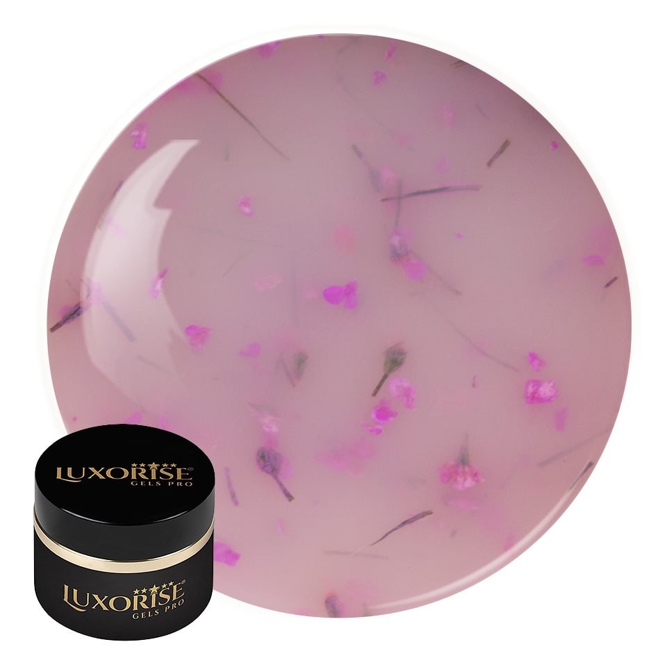 Gel UV Constructie Unghii RevoFlex Floral LUXORISE 15ml