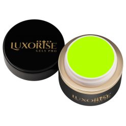 Gel UV Constructie Unghii RevoFlex Neon LUXORISE 15ml Yellow 2