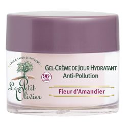 Gel crema pentru zi  cu migdale antipoluare pentru toate tipurile de ten - 50 ml-FEMEI/INGRIJIRE COSMETICA/Produse cosmetice-INGRIJIRE COSMETICA/Produse cosmetice