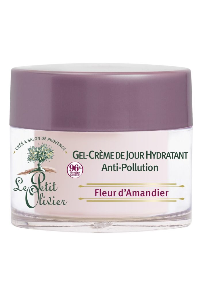 Gel crema pentru zi  cu migdale antipoluare pentru toate tipurile de ten - 50 ml-FEMEI/INGRIJIRE COSMETICA/Produse cosmetice-INGRIJIRE COSMETICA/Produse cosmetice