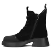 Ghete piele naturala 6566 negru-Ghete si botine-Ghete si botine