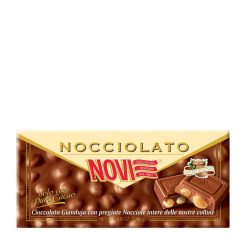 Gianduia choc bar whole hazelnuts 230 gr-Dulciuri-