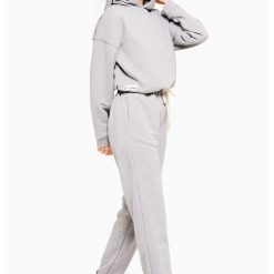 Hanorac crop cu maneci cazute-FEMEI/IMBRACAMINTE/Hanorace-IMBRACAMINTE/Hanorace