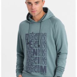 Hanorac cu imprimeu text-BARBATI/IMBRACAMINTE/Hanorace-IMBRACAMINTE/Hanorace