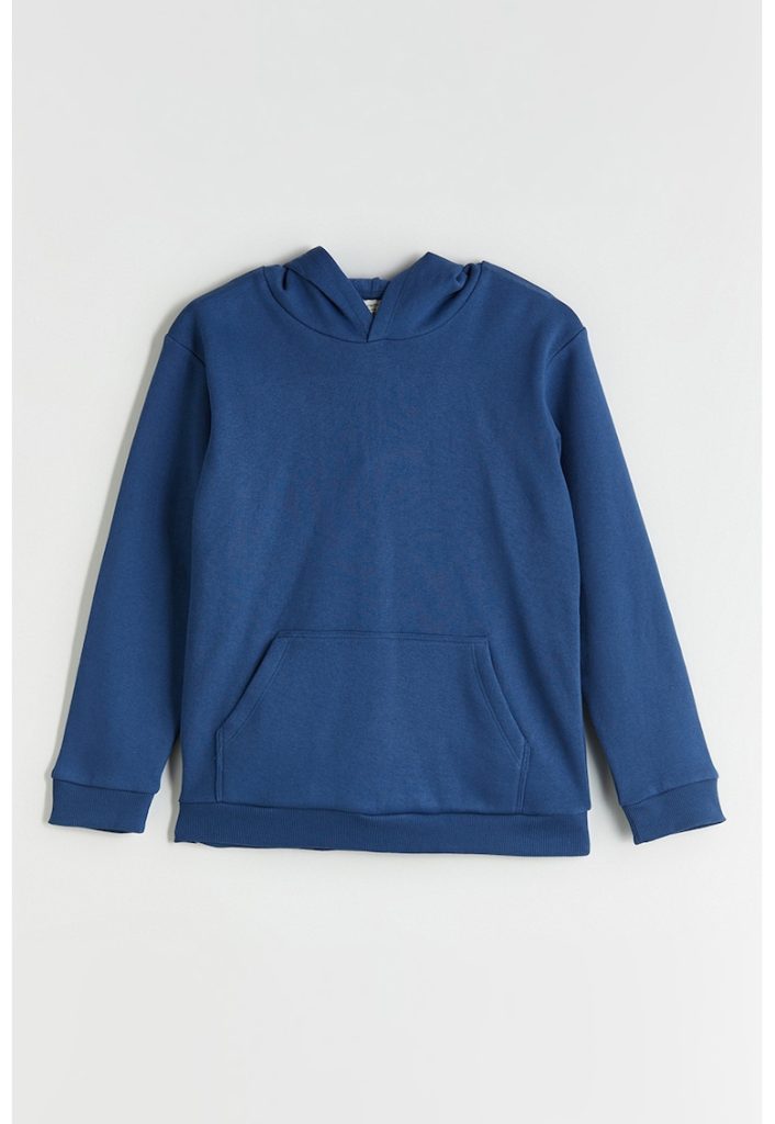 Hanorac uni cu buzunar kangaroo-BAIETI/IMBRACAMINTE/Bluze-IMBRACAMINTE/Bluze