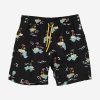 Happy Socks pantaloni scurti copii Island In The Sun culoarea negru