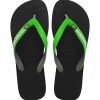 Havaianas slapi copii BRASIL MIX culoarea verde-Încălțăminte