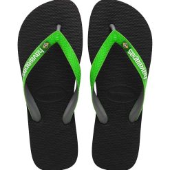 Havaianas slapi copii BRASIL MIX culoarea verde-Încălțăminte