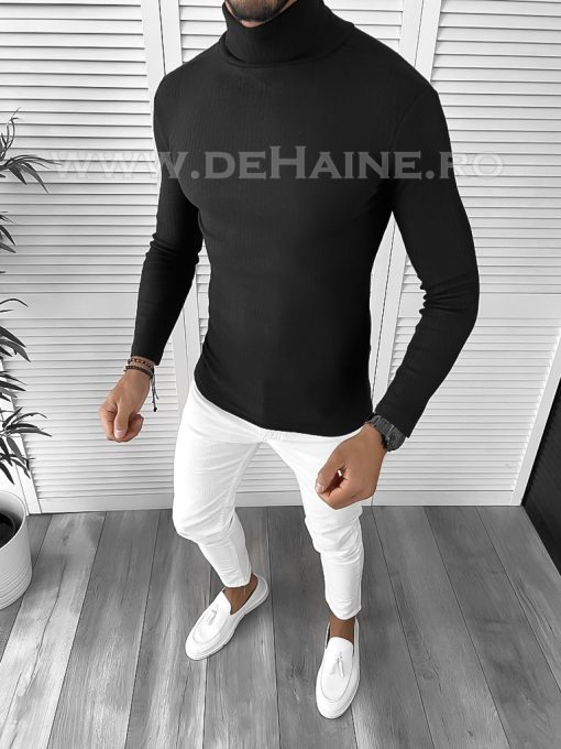 Helanca barbati neagra slim fit ZR B3310 V-Helanca barbati